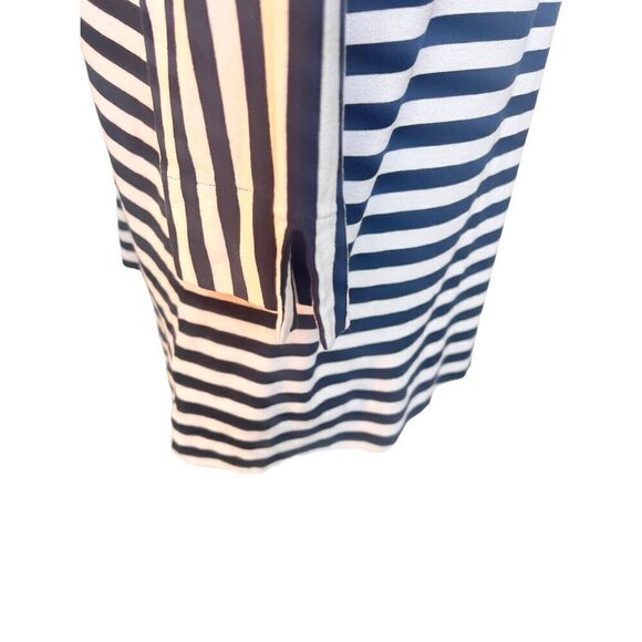 J.Jill black & white horizontal stripes top - Picture 5 of 9